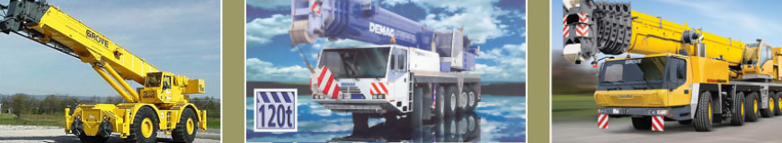 All Terrain Cranes for Sale from Tom Kasner Crane Sales, Inc. 1 all terrain cranes for sale
