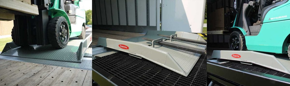 Used Dock Boards | Copperloy by JH Industries